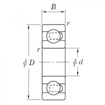 Rolamentos 3NC6208HT4 GF KOYO