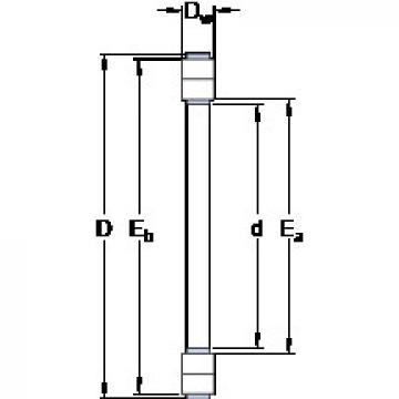 Rolando K 89307 TN SKF