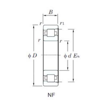 Rolamento NF212 KOYO