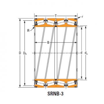 Rolamentos de rolo de rolo selado k168128 O-ring