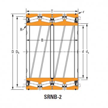 Rolamentos de rolo de rolo selado 245 O-ring