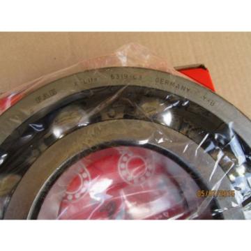 Fag 6319 C3 , Single Row Ball Bearing(=2 SKF,NSK ,NTN,Timken/Fafnir 319K)