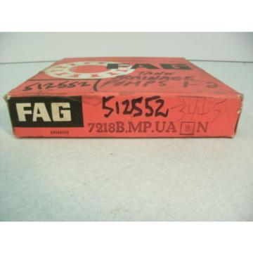 FAG 7218 B MP UA, NEW BEARING, GERMANY