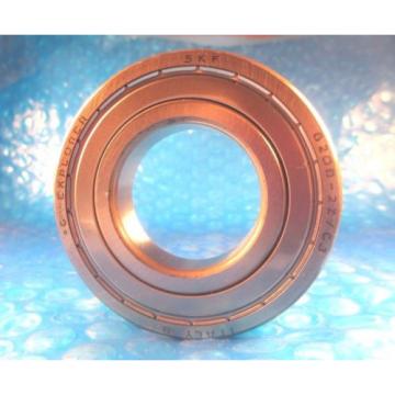 SKF 6208 2Z C3, Deep Groove Roller Bearing (=2 NTN, FAG, NSK ZZ, Fafnir 208KDD)