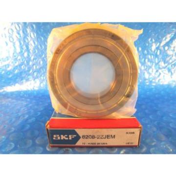 SKF 6208 2Z C3, Deep Groove Roller Bearing (=2 NTN, FAG, NSK ZZ, Fafnir 208KDD)