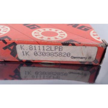 FAG THRUST BEARING CYLINDRICAL ROLLER K.81112LPB