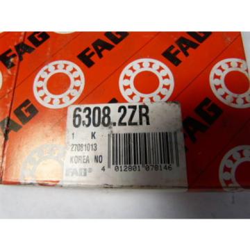 Fag 6308.2ZR Deep Groove Bearing 40X90X23mm ! NEW !