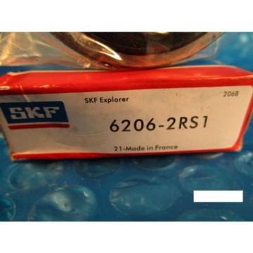 SKF 6206 2RS1, 6206 2RS,Deep Groove Ball Bearing(=2 NTN VV, NSK FAG, Fafnir 206)