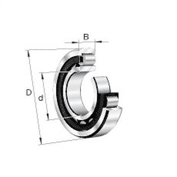 NU214E.M1.C3 FAG Cylindrical Roller Bearing Single Row