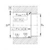 FAG Rolamento axial de esferas de contato angular - 7602015-2RS-TVP