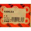 FAG 6206-C3 Deep Groove Ball Bearing 30mm ID, 62mm OD, 16mm W ~~~ LOT OF 12 ~~~ #5 small image