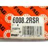 FAG 6008.2RSR Sealed Ball Bearing 40mm ID 68mm OD  Lot of 4   Free Shipping #5 small image