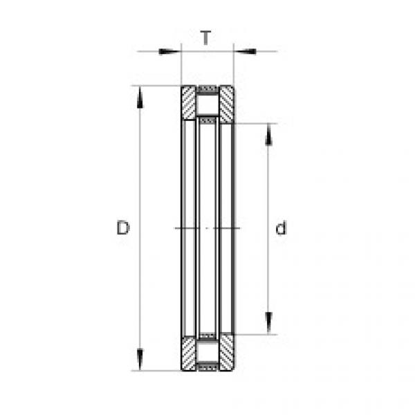 FAG Rolamento axial de rolos cil&iacute;ndricos - RT601 #1 image