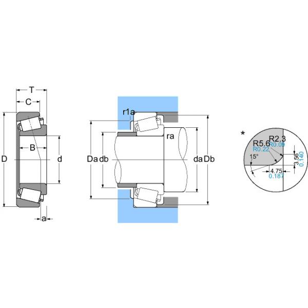 4T-25572/25520 NTN SPHERICAL ROLLER NTN JAPAN BEARING #5 image