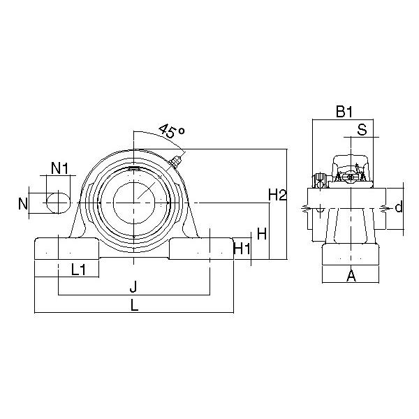 UELPL-1.3/4 NTN SPHERICAL ROLLER NTN JAPAN BEARING #5 image