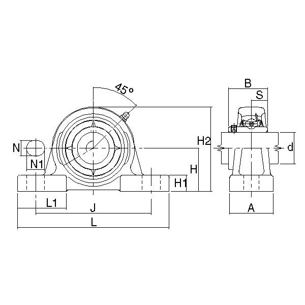 UCP-1.1/4 NTN SPHERICAL ROLLER NTN JAPAN BEARING #5 image