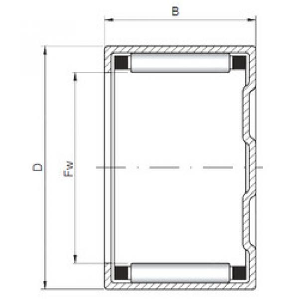 Rolamentos BK142212 ISO #1 image