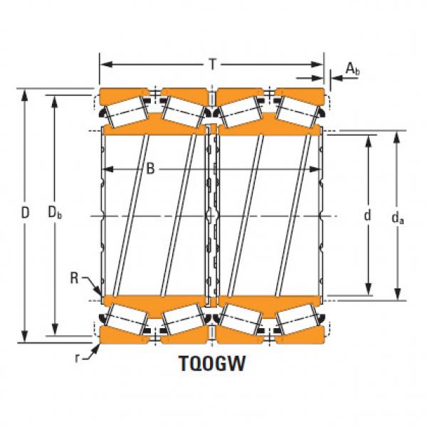 Bearing lm258648dgw lm258610d #1 image