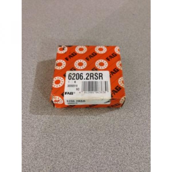 NEW IN BOX FAG ROLLER BALL BEARING 6206.2RSR #2 image