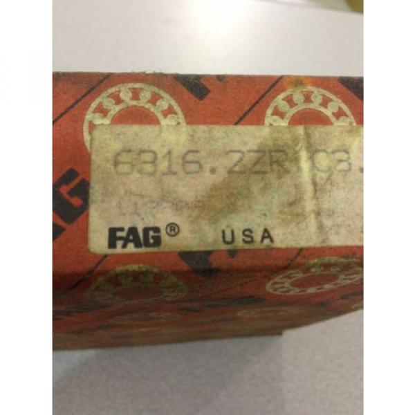 NEW IN BOX FAG ROLLER BEARING 6316.2ZR.C3.L12 #3 image
