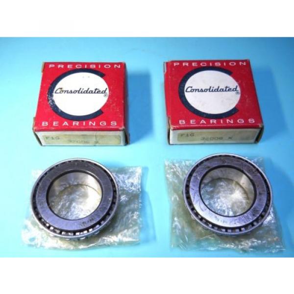 CONSOLIDATED FAG 32006X TAPERED ROLLER BEARING 30MM BORE *SET OF 2* NEW IN BOX #4 image