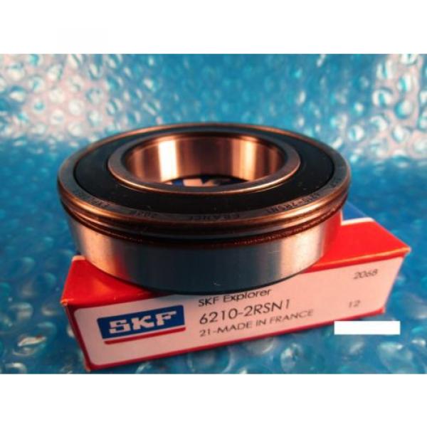 SKF 6210 2RS N1, Single, Deep Groove Roller Bearing (=2 NTN, NSK, FAG) #1 image