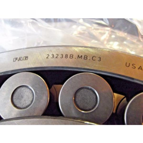 FAG  23238B-MB-C3 Spherical Roller Bearing C3 Clearance 190 MM Straight Bore #2 image