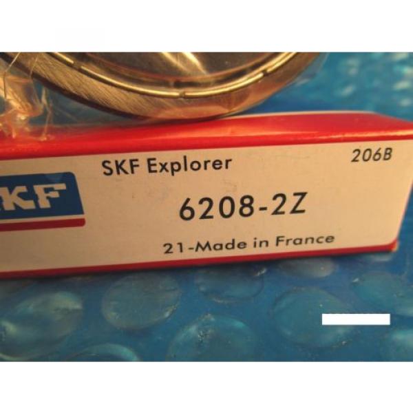 SKF 6208 2Z, ZZ, Deep Groove Roller Bearing (NSK, NTN, FAG, FAFNIR 208KDD) #3 image