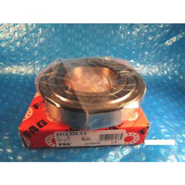 Fag 6213-2ZR C3, Single Row Ball Bearing(=2 SKF 2Z, NSK ZZ,NTN, Fafnir 213KDD) #1 image