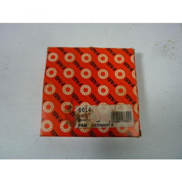 FAG 6014 Double Sealed Ball Bearing ! NEW ! #3 image