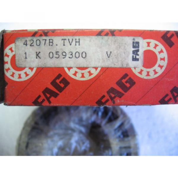 FAG 4207B.TVH Double Row Ball Bearing 35mm x 72mm x 23mm Made in Germany #5 image
