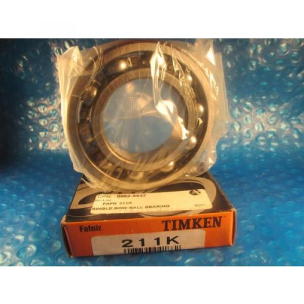 Fafnir Timken 211K, 211 K, Single Row Radial Bearing(SKF 6211 JEM, NSK, NTN,FAG) #1 image