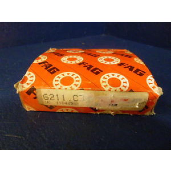 FAG 6211.C3 Single Roller Ball Bearing #5 image