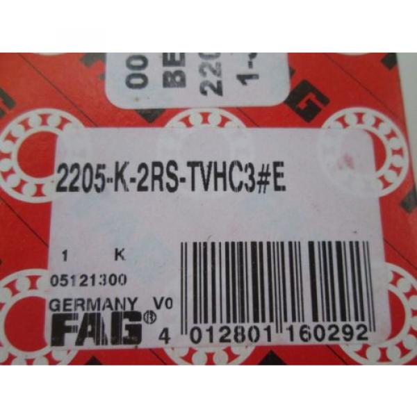 NEW FAG Self Aligning Bearing 2205-K-2RS-TVHC3 Industrial Part #4 image