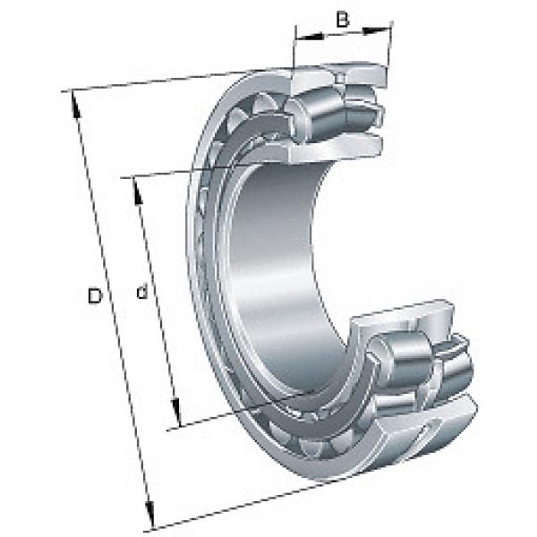 22312-E1A-M-C3 FAG Spherical roller bearing #5 image