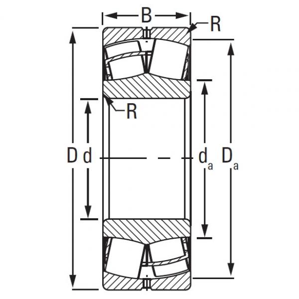 Timken TAPERED ROLLER 23160EJW509C08     #5 image